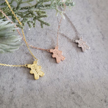 Load image into Gallery viewer, Gingerbread Mouse Necklace