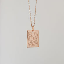 Load image into Gallery viewer, Adventure Park Map Necklace