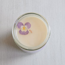 Load image into Gallery viewer, Pixie Hills Candle: Lilac, Orange, Lemon Grass, Chamomile, Cedarwood