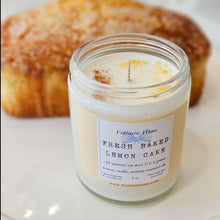 Load image into Gallery viewer, Fresh Baked Lemon Cake Candle: Lemon, vanilla, nutmeg