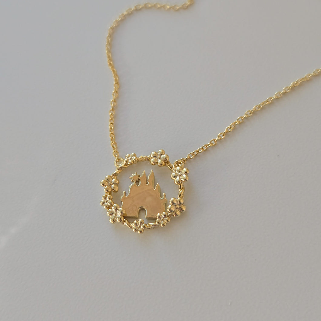 Flower Castle Necklace