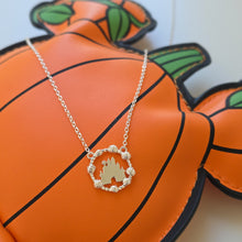 Load image into Gallery viewer, Pumpkin Castle Necklace
