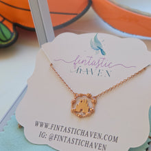 Load image into Gallery viewer, Pumpkin Castle Necklace
