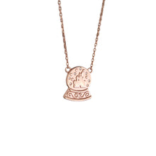 Load image into Gallery viewer, Snow Globe Castle Necklace
