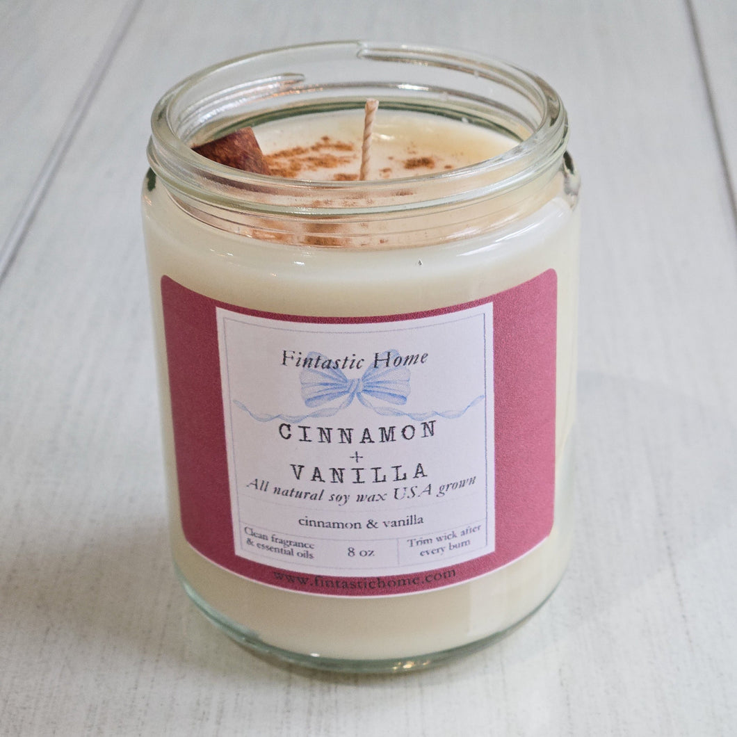 Cinnamon & Vanilla Candle