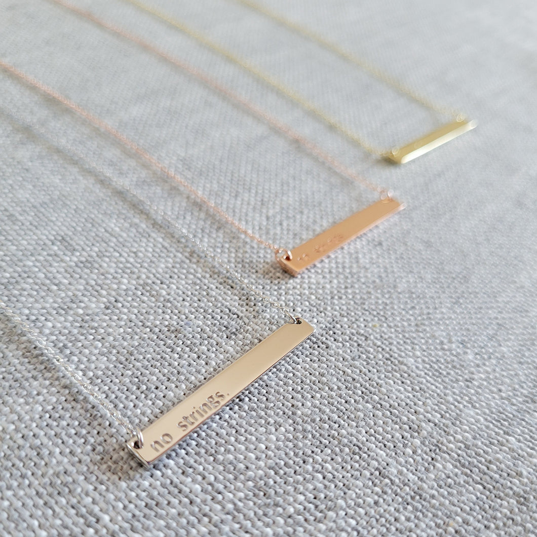 No Strings Necklace